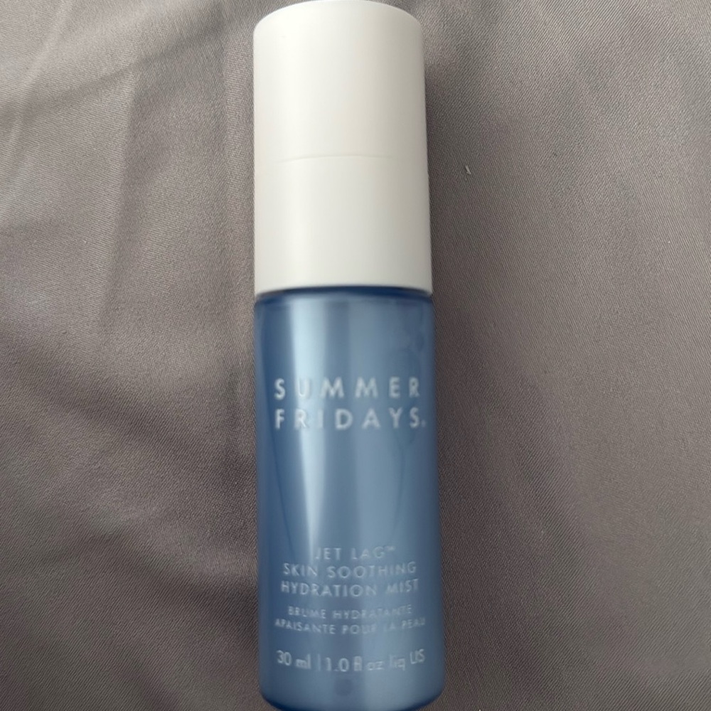 Summer fridays jet lag hydration mist